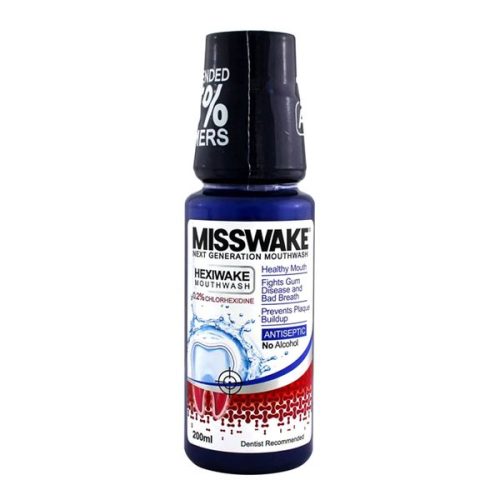 خرید دهانشویه کلرهگزیدین ۲ درصد میسویک ۲۰۰ میل