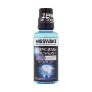 دهانشویه آبی خوشبو کننده میسویک مدل Deep Clean حجم 400 میلی لیتر