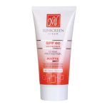 کرم ضد آفتاب مات رنگی فاقد چربی SPF 60 حجم 50 میل برند مای