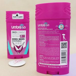 استیک ضد تعریق زنانه آمبرلا مدل Kiss Miss حجم 90 میلی لیتر 