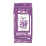 خرید دستمال مرطوب پاک کننده آرایش چشم و صورت دافی 55 عددی مدل (میسلار واتر)Micellar Water