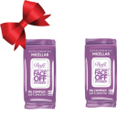 دستمال مرطوب پاک کننده آرایش چشم و صورت دافی 55 عددی مدل (میسلار واتر)Micellar Water (یکی بخر دوتا ببر)