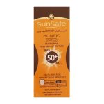 کرم ضد آفتاب فاقد چربی سان سیف مدل SPF 50 پوست چرب - بژ روشن