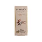 OVDN ضد آفتاب کرم پودری SPF50 سان سیف (رنگ بژ ابریشمی NW15)