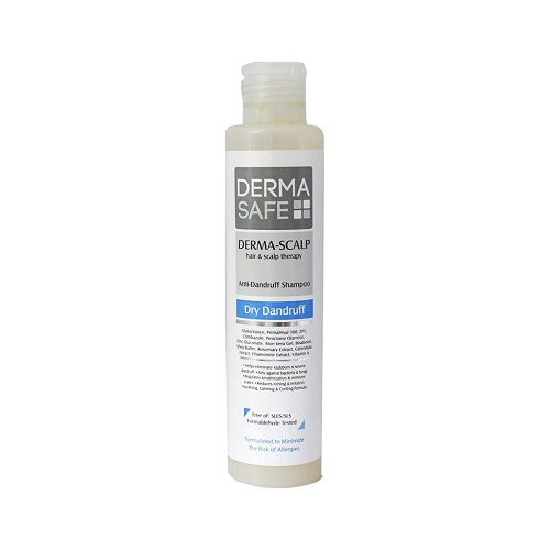 شامپو ضدشوره مو درماسیف مدل DERMA-SCALP حجم 200 میلی لیتر