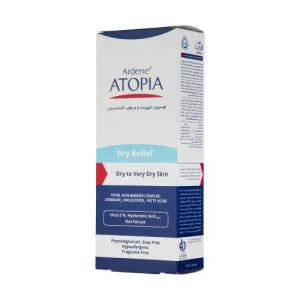 قیمت لوسیون شوینده بدن اوره 5% مدل Dry Relief اتوپیا آردن 
