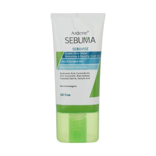 ژل کرم مرطوب کننده و بازسازی کننده مناسب پوست چرب و آسیب دیده سبوما آردن