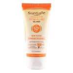 خرید فلوئید ضد آفتاب فاقد چربی SPF50 سان سیف 50 میلی لیتر