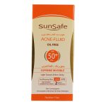 فلوئید ضد آفتاب فاقد چربی SPF50 بی رنگ سان سیف
