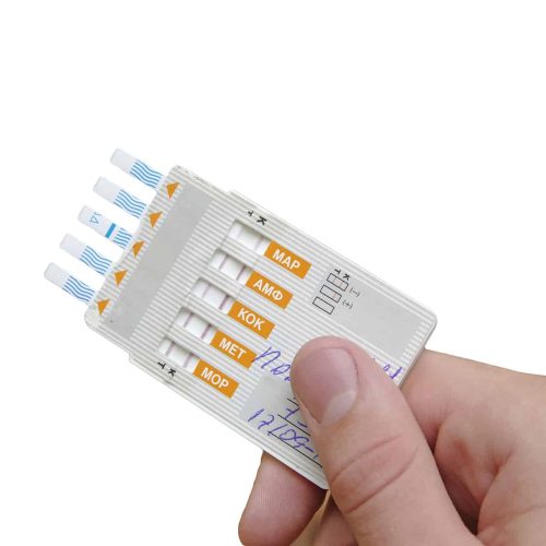 فروشگاه اینترنتی لیدیران پخش محصولات برند مدیکور | خرید و قیمت تست تشخیص سریع اعتیاد 5 ظرفیتی برند مدیکور