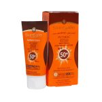 کرم ضد آفتاب SPF50 برند سان سیف مناسب پوست چرب رنگ بژ روشن - Image 2