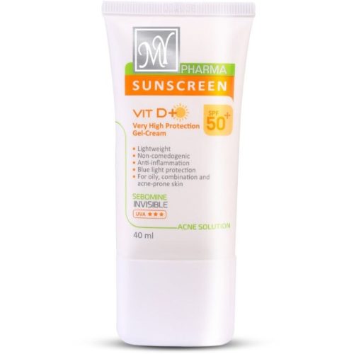 كرم ضد آفتاب spf50 آكنه جوشدار سلوشن فارما 40ميل - ماي
