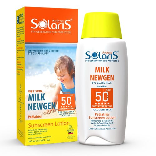لیدیران| ضد آفتاب کودک میلک نیوژن +SPF 50 سولاریس