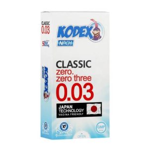 کاندوم فوق العاده نازک کلاسیک 0.03 کاندوم فوق العاده نازک کلاسیک 0.03 کاندوم فوق العاده نازک کلاسیک 0.03 3-dots more icon کاندوم فوق العاده نازک کلاسیک 0.03 (10 عددی)