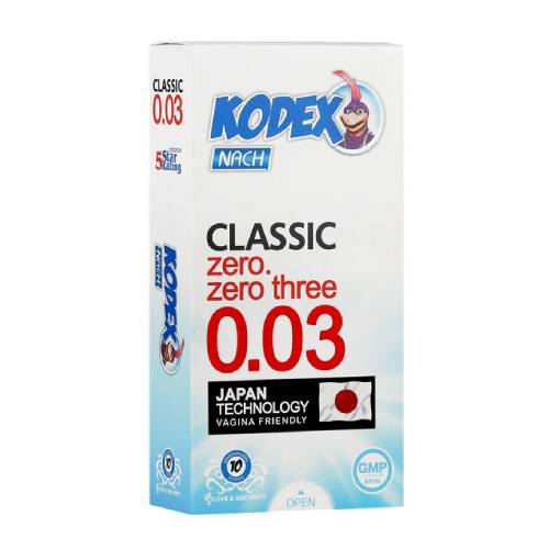 کاندوم فوق العاده نازک کلاسیک 0.03 کاندوم فوق العاده نازک کلاسیک 0.03 کاندوم فوق العاده نازک کلاسیک 0.03 3-dots more icon کاندوم فوق العاده نازک کلاسیک 0.03 (10 عددی)