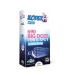 کاندوم خاردار کدکس (مدل 690 Big Dots) - 10 عددی