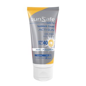 کرم ضد آفتاب آقایان SPF 40 سان سیف