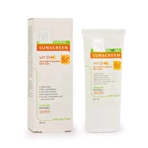 كرم ضد آفتاب spf50 آكنه جوشدار سلوشن فارما