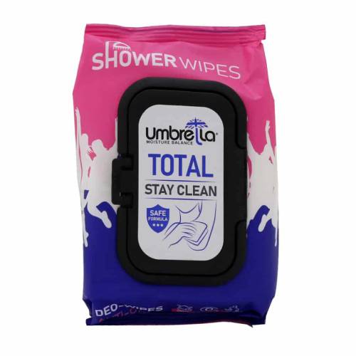 خرید دستمال مرطوب خوشبو کننده بدن توتال آمبرلا