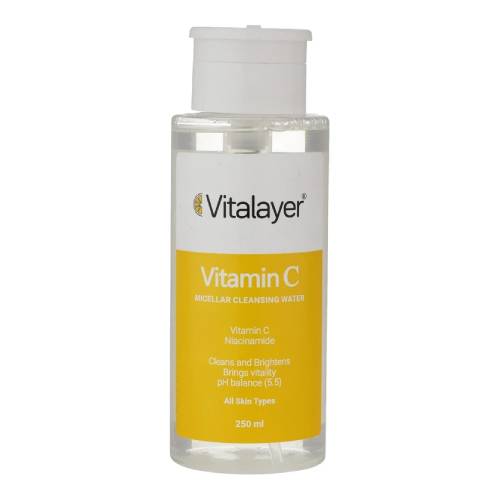 خرید میسلار واتر ویتالیر حاوی ویتامین سی حجم 250میلی لیتر