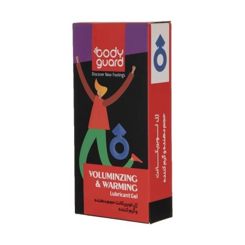 ژل لوبریکانت حجم دهنده و گرم کننده بادیگارد 100 میل