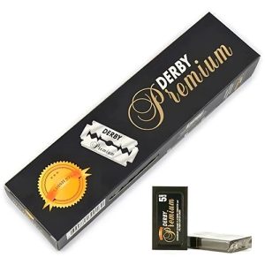 تیغ اصلاح دربی مدل premium بسته 100 عددی(ترکیه)