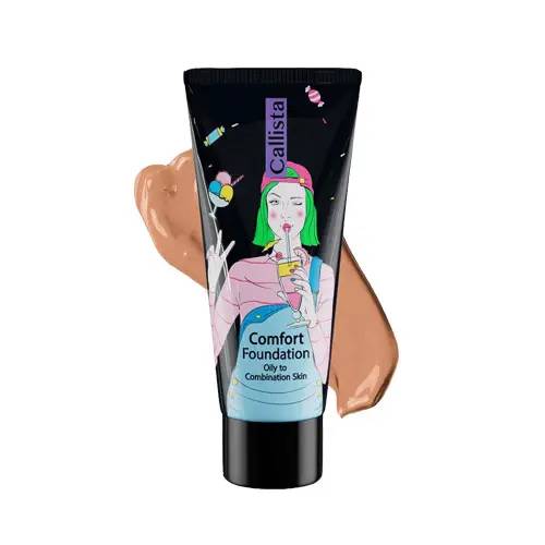 کرم پودر کالیستا مدل comfort شماره L04 حجم 35 میلی لیتر