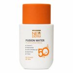 فلوئید ضد آفتاب SPF50 فیوژن واتر رنگی طبیعی ۵۰ میل نئودرم