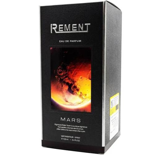 ادوپرفیوم مردانه رمنت مدل مارس100 میل REMENT EAU DE PARFUM MARS 